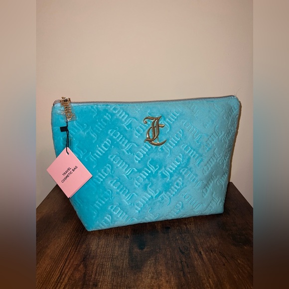 Juicy Couture Handbags - Juicy Couture Plush Cosmetic Bag NWT